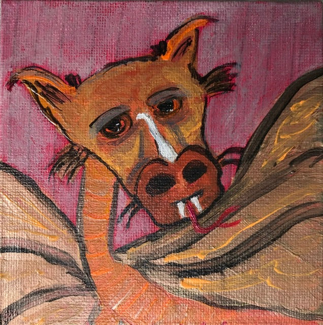 Oliver  4” x 4”