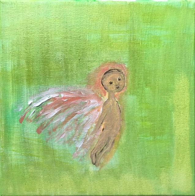 Angel Gamma 10” x 10”