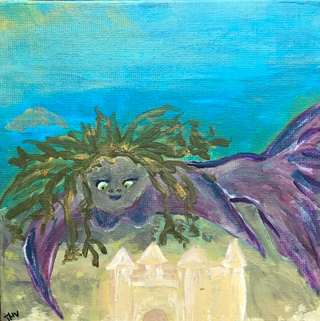 Mer Her 6”x6”