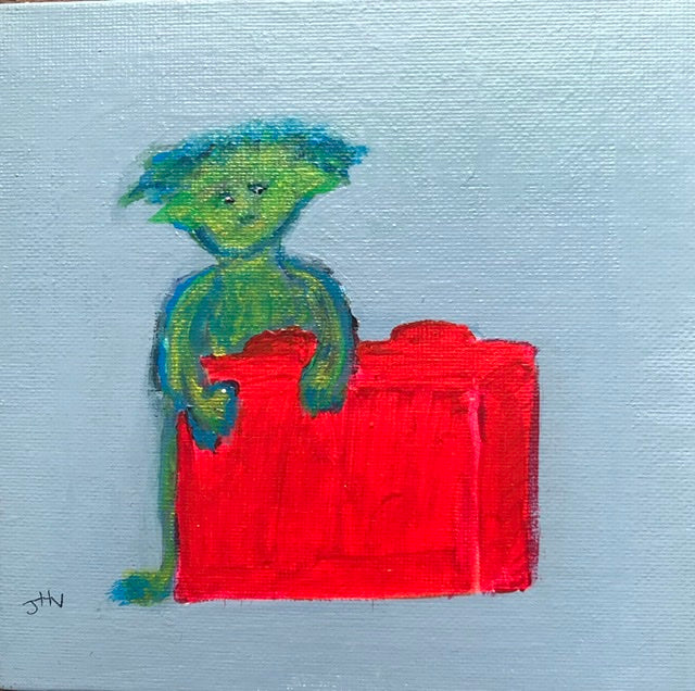 Last Lego 6” x 6”