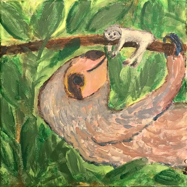 Not Slow 10” x 10”