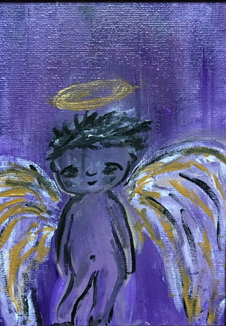 It’s Purple Baby 5” x 7”