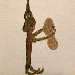 Little Nut 6”x6”