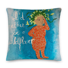 Load image into Gallery viewer, Premium Pillow - Wildflower PlantMomma
