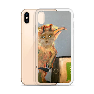 Cell Phone Gremlin iPhone Case